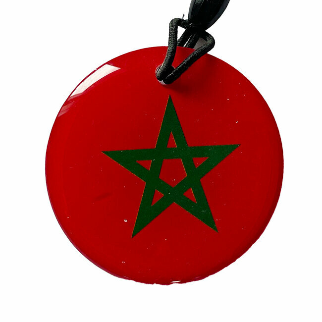 Reproduction de badge - Drapeau Maroc