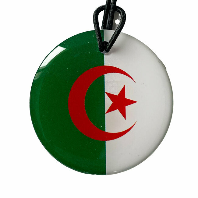 Reproduction de badge - Drapeau Algérie