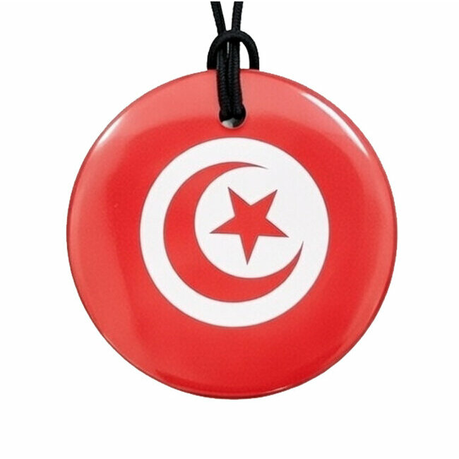 Reproduction de badge - Drapeau Tunisie