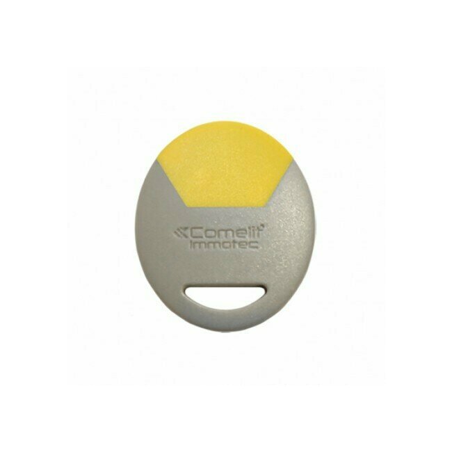Reproduction de badge - Original COMELIT (Jaune/Gris)